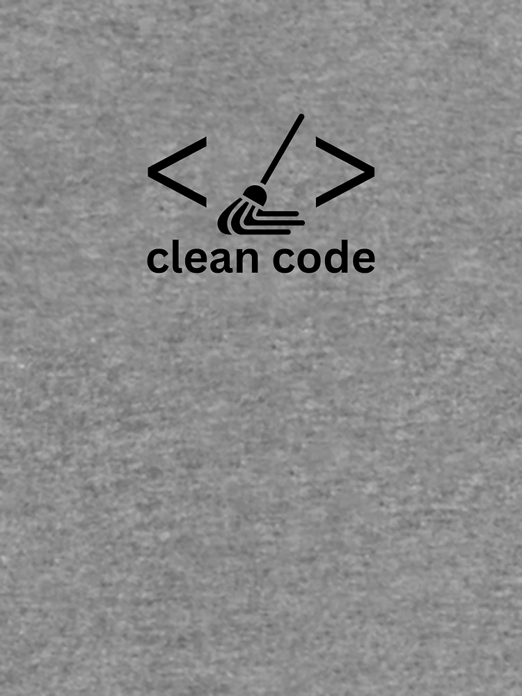 Thumbnail 6 of 6, Lightweight Sweatshirt, Clean Code designed and sold by PatchMerch.
