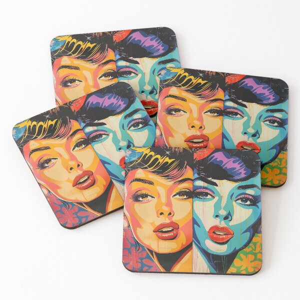 Item preview, Gorgeous Women Pop Art designed and sold by nomiraclehere.