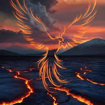 Artwork thumbnail, Phoenix Rising by Exodoi