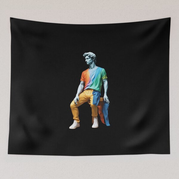 Item preview, Art lovers, David Michelangelo art designed and sold by LaughandLaugh.