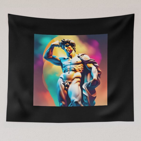 Item preview, Art lovers, David Michelangelo art designed and sold by LaughandLaugh.