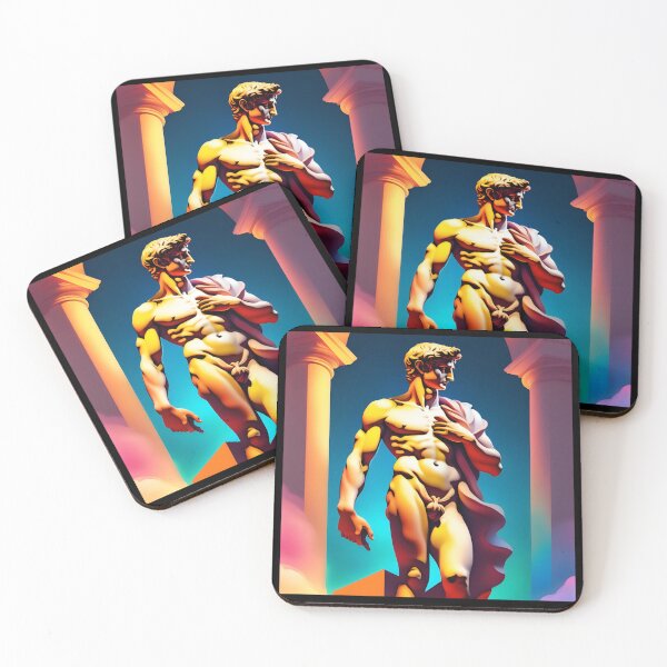 Item preview, Art lovers, David Michelangelo art designed and sold by LaughandLaugh.