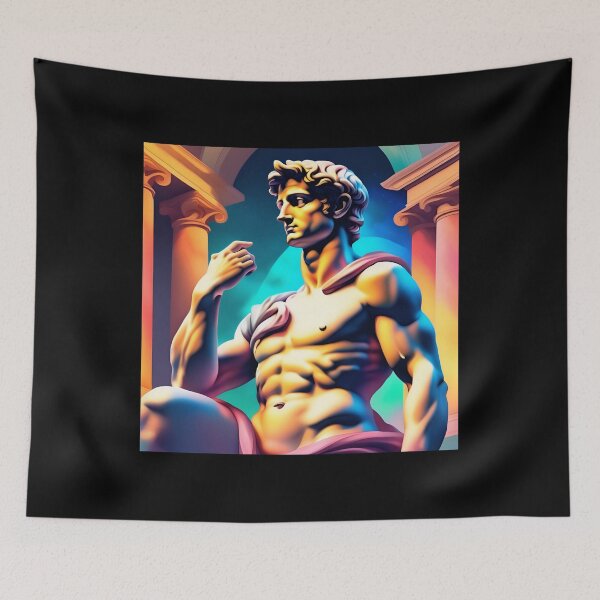 Item preview, Art lovers, David Michelangelo art designed and sold by LaughandLaugh.