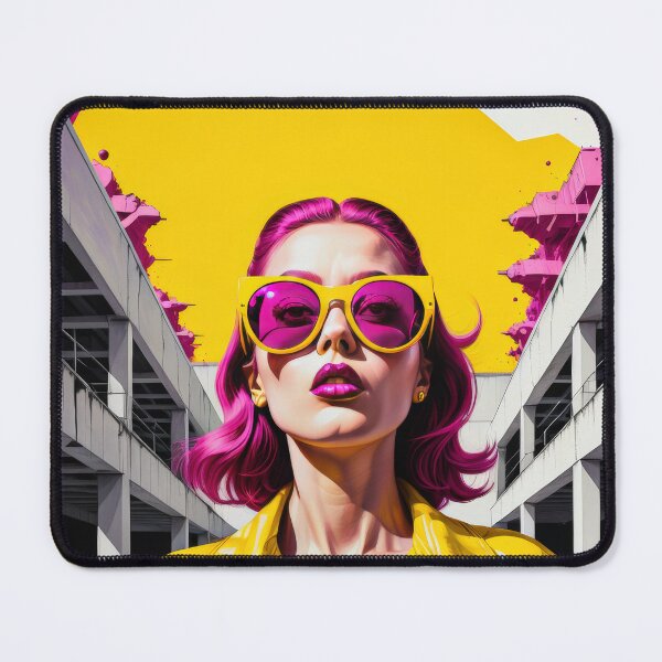 Item preview, Vibrant Urban Vision: Pop Art Meets Retro Futurism designed and sold by JackrabbitPub.