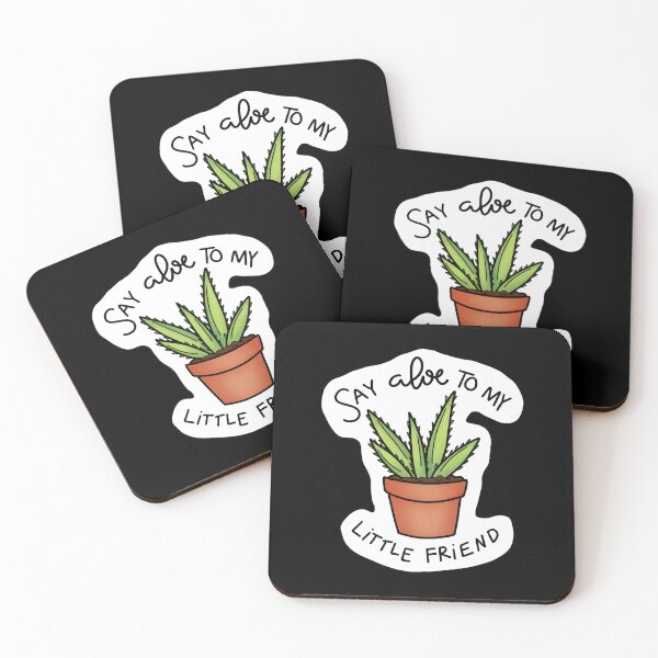 Item preview, Say Aloe To My Little Friend	 designed and sold by SigneWamhoff.