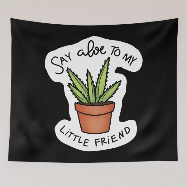 Item preview, Say Aloe To My Little Friend	 designed and sold by SigneWamhoff.