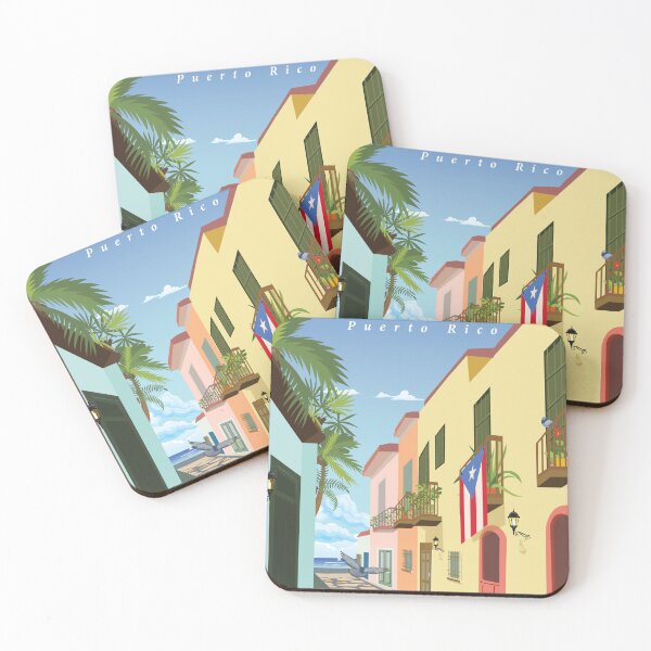 Item preview, Puerto rico  san juan travel poster designed and sold by Arctic frame studio.