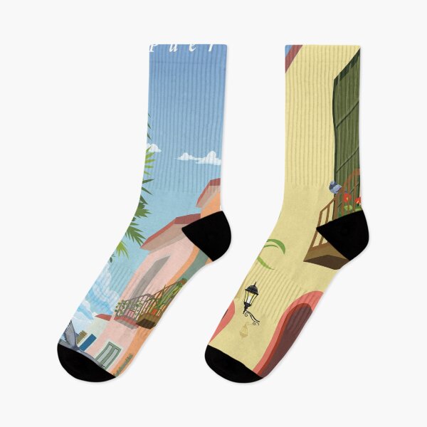 Item preview, Puerto rico  san juan travel poster designed and sold by Arctic frame studio.