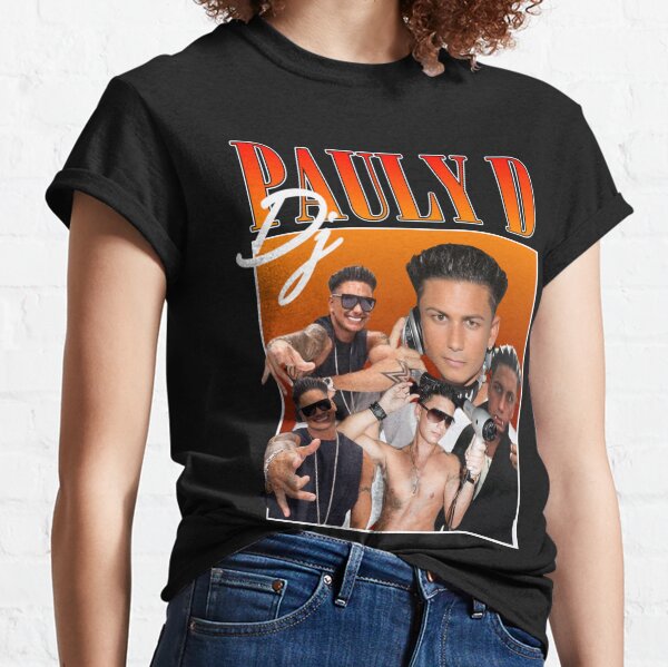 Artikel-Vorschau von Pauly D 90er-T-Shirt, designt und verkauft von spookycmg.