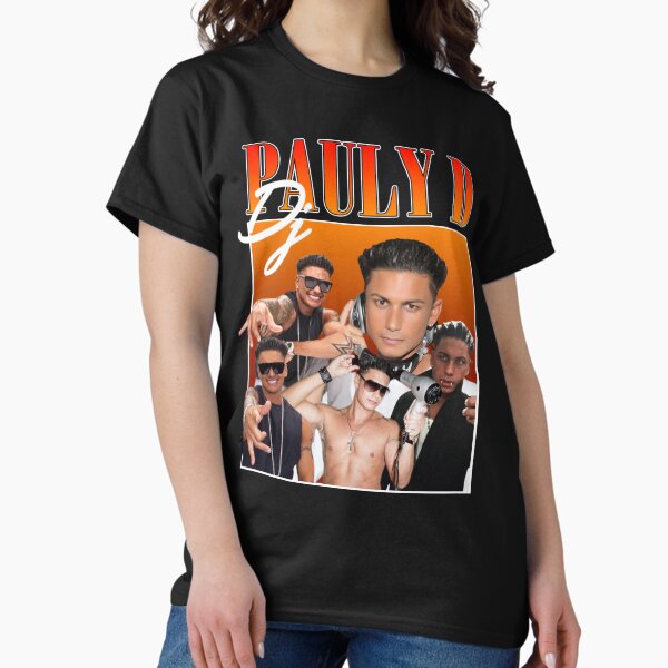 Item preview, Pauly D 90er-T-Shirt designed and sold by spookycmg.