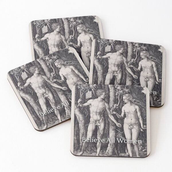 Item preview, Believe All Women Adam And Eve designed and sold by Flirt-Teez.