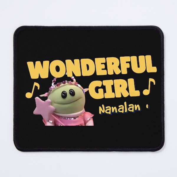 Item preview, Wonderful Girl Nanalan - Adorable Puppet Character Design from Beloved Children's TV Show - Whimsical and Charming Art for Kids and Fans of Nostalgic Entertainment designed and sold by FEBRICAST.