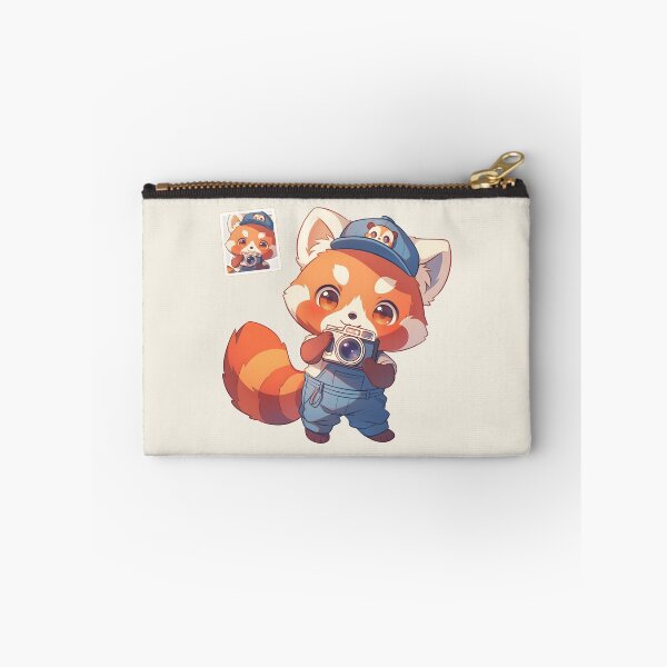 Item preview, Red Panda Taking Photograph designed and sold by xiao xuans.