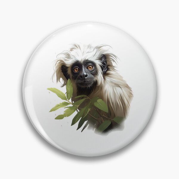 Item preview, Cotton-top tamarin, monkeys designed and sold by DerSenat.