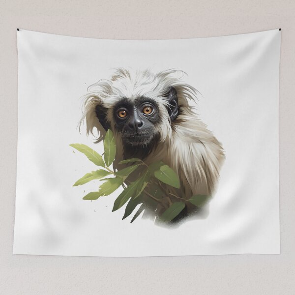 Item preview, Cotton-top tamarin, monkeys designed and sold by DerSenat.