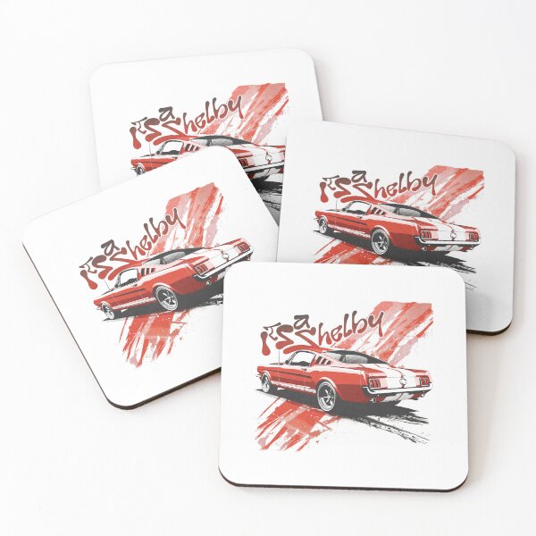 Item preview, Shelby Mustang | Rayas rojas y blancas | Camisa designed and sold by Merchbid ..