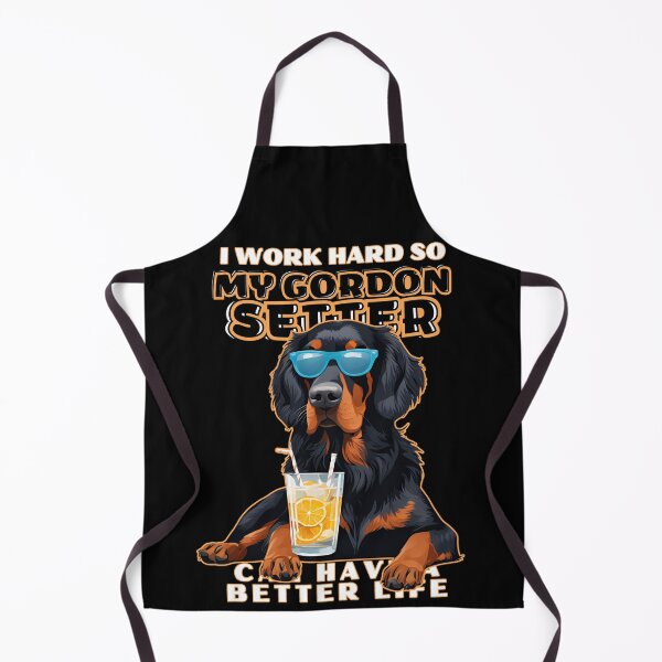 Item preview, gordon setter Lovers "I work hard so my amazing gordon setter dog dog can have a better life" designed and sold by GoodyPaws.