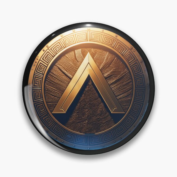 Item preview, Spartan Shield designed and sold by Angry Swan Designs.