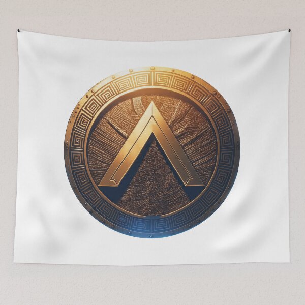 Item preview, Spartan Shield designed and sold by Angry Swan Designs.