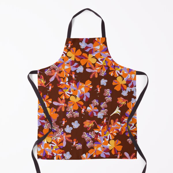 Item preview, retro flower pattern designed and sold by Celia Estampas.