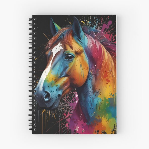Item preview, Watercolour Horses Head paint Splash effect designed and sold by FocusedArt.