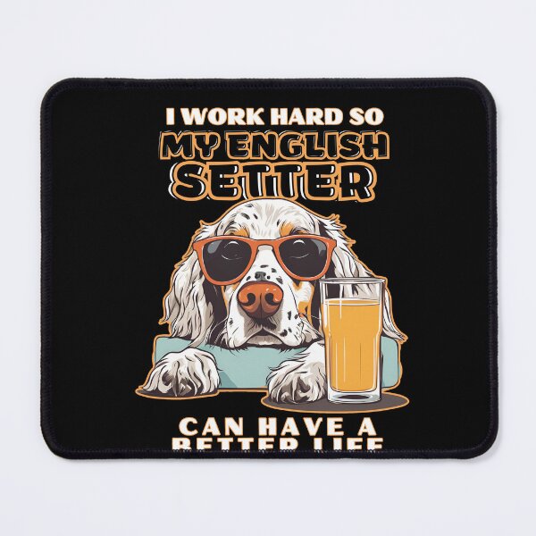 Item preview, Copy of hungarian vizsla Lovers "I work hard so my amazing hungarian vizsla dog dog can have a better life" designed and sold by GoodyPaws.