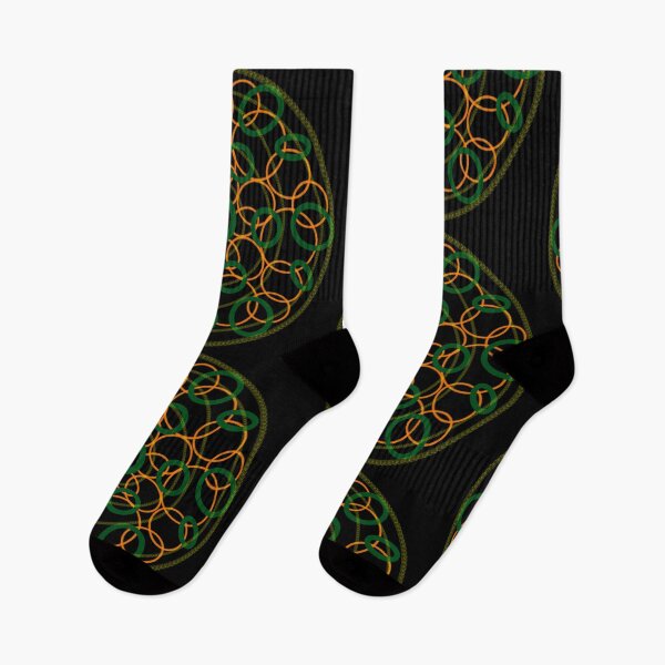 Item preview, Orange and green circles designed and sold by Stefrait-7.