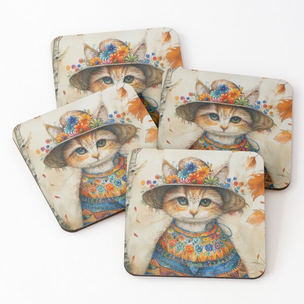 Item preview, Cat Portrait - Hand Paint designed and sold by aleezon.
