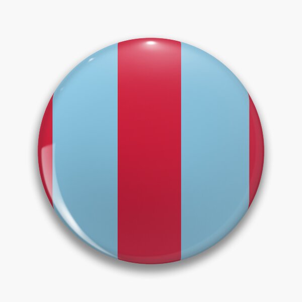 Item preview, Large RED and  BABY BLUE Vertical STRIPES designed and sold by RachelMacht.