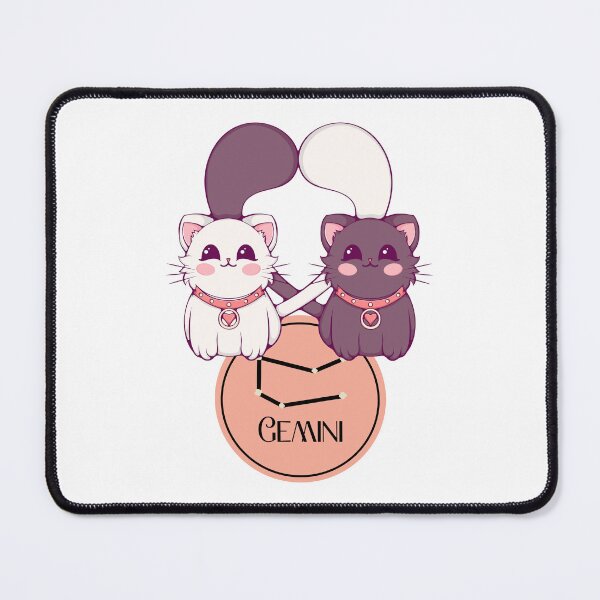 Item preview, Cat as Zodiac Sign - Gemini designed and sold by Ink-Lust.