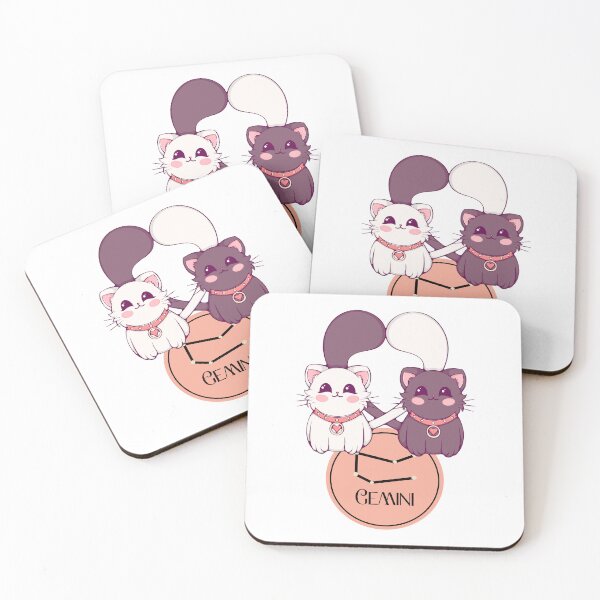 Item preview, Cat as Zodiac Sign - Gemini designed and sold by Ink-Lust.