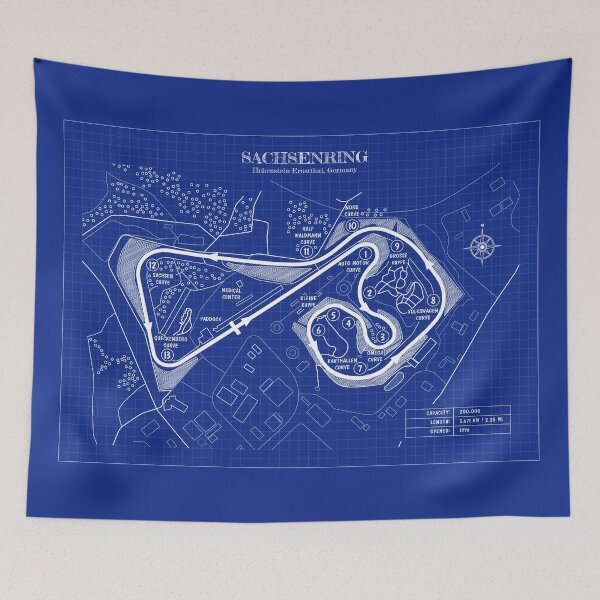 Item preview, Sachsenring (Blueprint) designed and sold by BGALAXY.