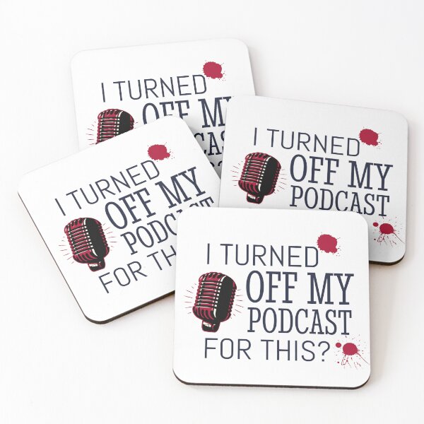 Item preview, True Crime Podcast - I Turned Off My Podcast For This designed and sold by LewpyG.
