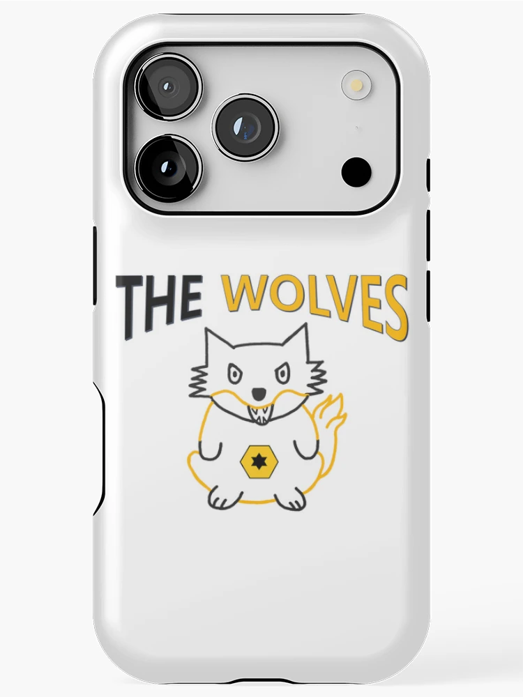 Thumbnail 1 of 4, iPhone Case, The Wolves designed and sold by 90MOODS.