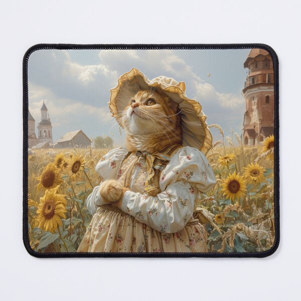 Item preview, Cat Portrait - Peasant designed and sold by aleezon.