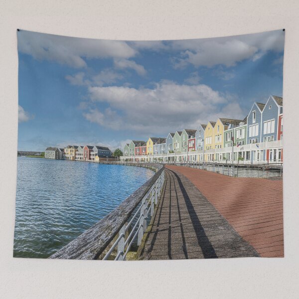 Item preview, Rainbow houses, Houten Netherlands,holland designed and sold by kathleenjean.
