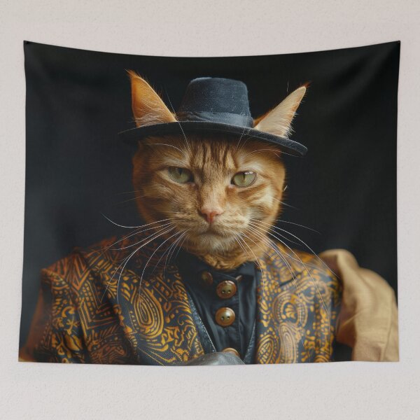 Item preview, Cat Portrait - Producer designed and sold by aleezon.