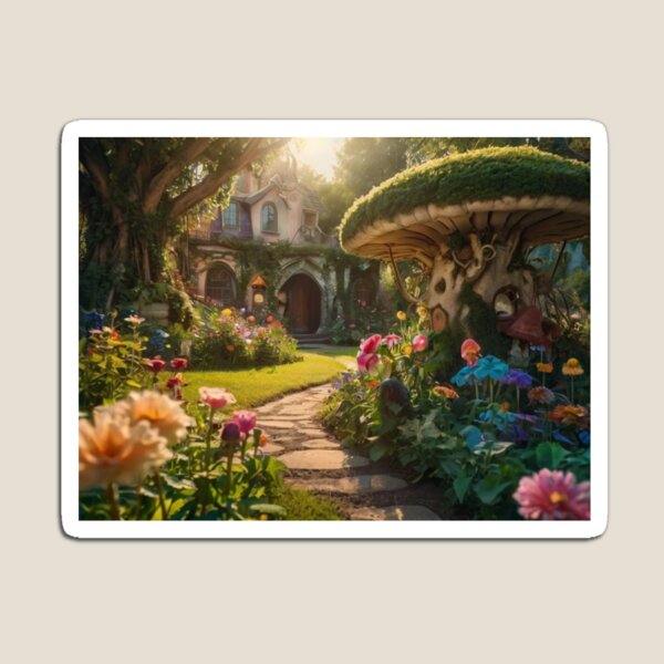 Item preview, Whimsical Secret Garden in Wonderland designed and sold by BlareBlare.
