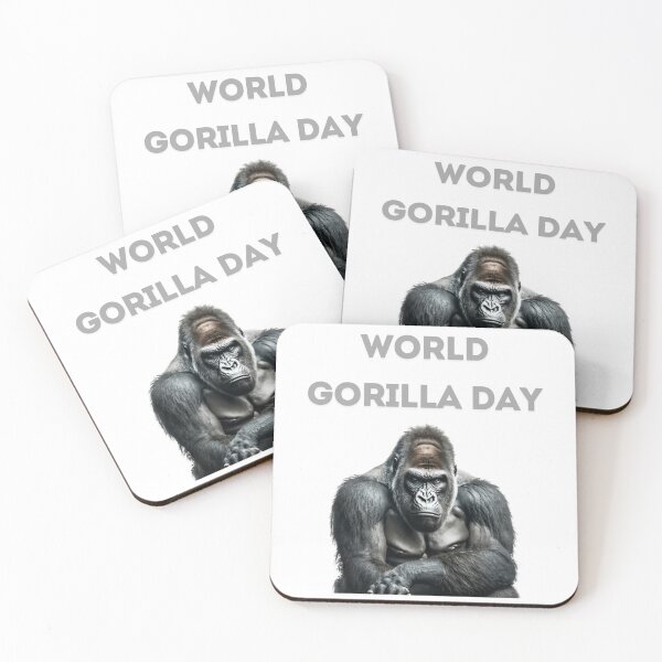 Item preview, World Gorilla Day designed and sold by Simo0455.
