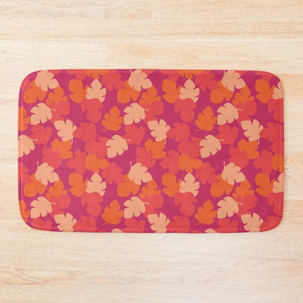 Item preview, Leaf Sway in Pink and Orange designed and sold by EmmaAndPaint.