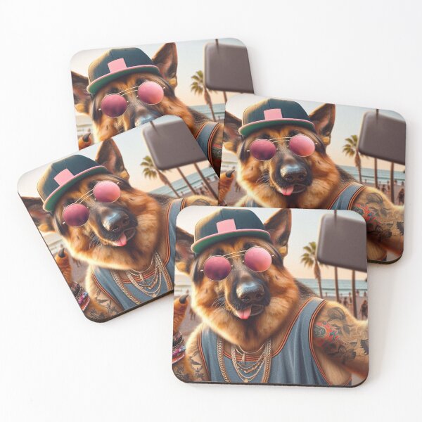 Item preview, German Shepherd Social Media Celebrity Taking a Selfie designed and sold by TheDogOnIt.