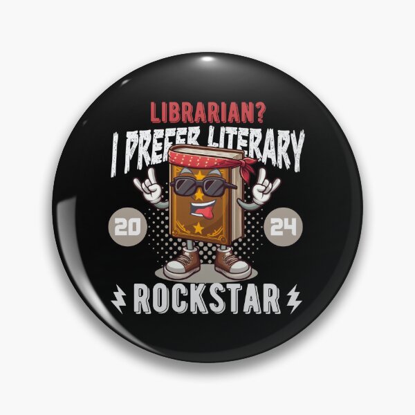 Item preview, Literary rockstar designed and sold by Peerless-Prime.