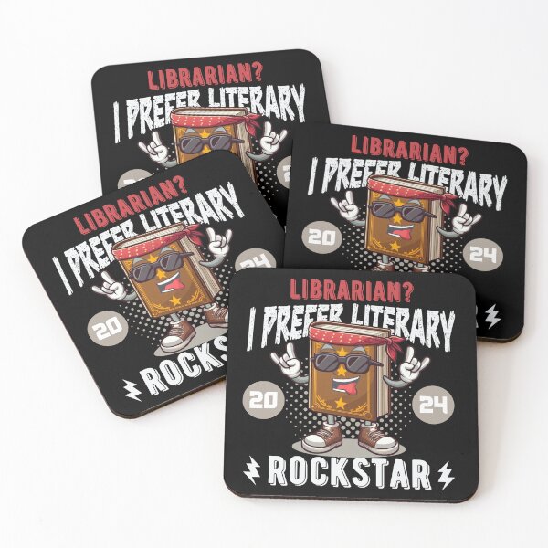Item preview, Literary rockstar designed and sold by Peerless-Prime.