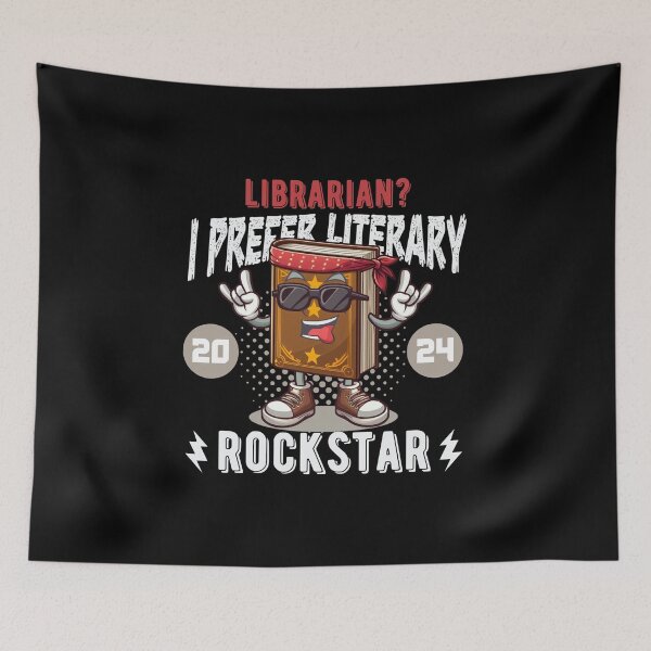 Item preview, Literary rockstar designed and sold by Peerless-Prime.