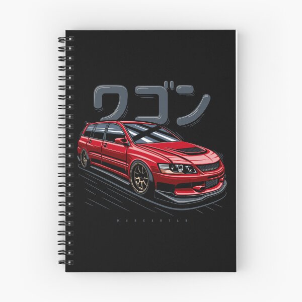 Aperçu de l'œuvre Wagon EVO IX (rouge) créée et vendue par OlegMarkaryan.