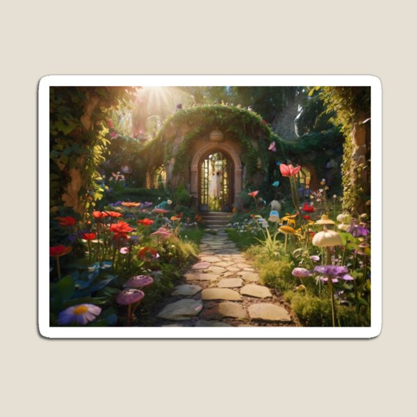 Item preview, Hidden Enchanted Garden of Wonderland designed and sold by BlareBlare.