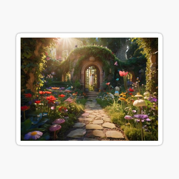 Item preview, Hidden Enchanted Garden of Wonderland designed and sold by BlareBlare.