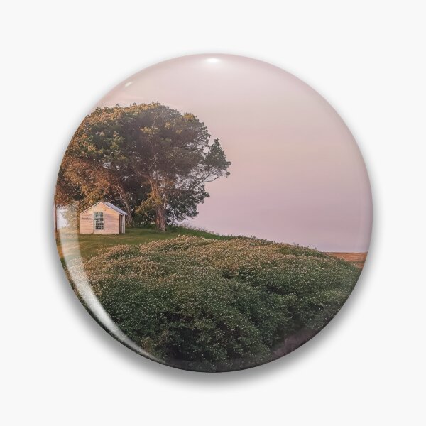 Item preview, Overgrown Island with a Little Cabin - Landscape Photography designed and sold by regnumsaturni.