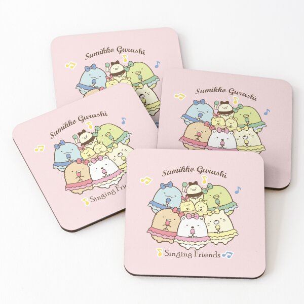Item preview, Sumikko Gurashi Singing Friends, Adorable Karaoke Night, Cute Character Group Performance designed and sold by FebricFusion.
