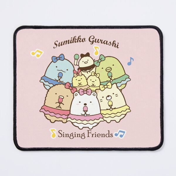Item preview, Sumikko Gurashi Singing Friends, Adorable Karaoke Night, Cute Character Group Performance designed and sold by FebricFusion.